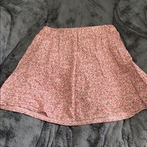 Hollister floral skirt